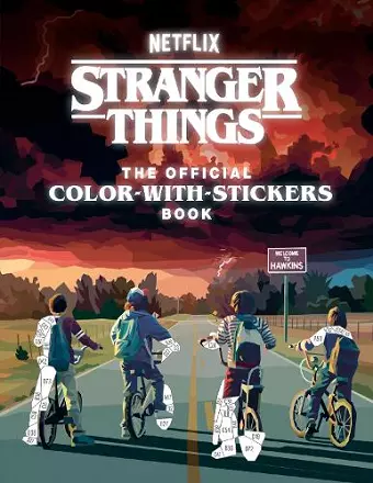 Stranger Things: The Official Color-with-Stickers Book cover