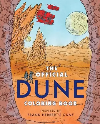 The Official Dune Coloring Book cover