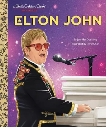Elton John: A Little Golden Book Biography cover