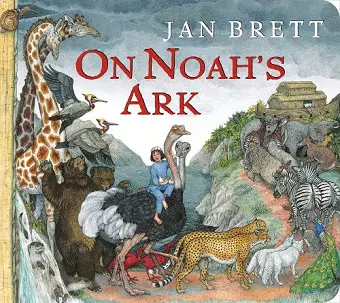 On Noah's Ark (Oversized Lap Board Book) cover