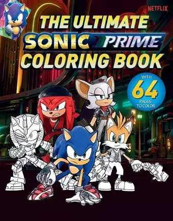 The Ultimate Sonic Prime Coloring Book cover