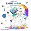 Pop Manga Paint and Ink Coloring Book cover