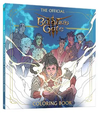 The Official Baldur's Gate 3 Coloring Book cover