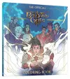 The Official Baldur's Gate 3 Coloring Book cover