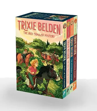 Trixie Belden Boxed Set #1-4 cover
