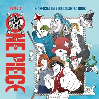 One Piece: The Official Coloring Book (Netflix) cover
