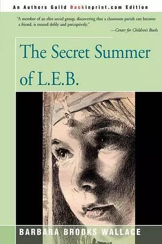 The Secret Summer of L.E.B. cover