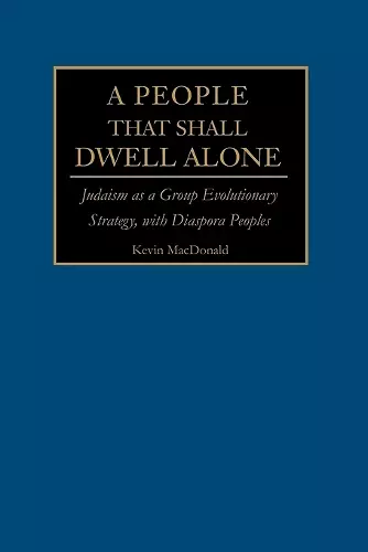 A People That Shall Dwell Alone cover