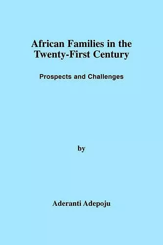 African Families in the Twenty-First Century cover