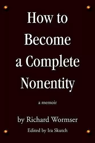 How to Become a Complete Nonentity cover