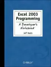 Excel 2003 Programming cover