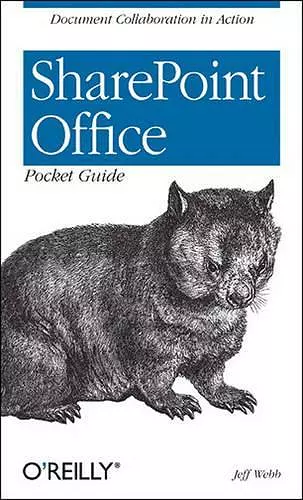 SharePoint Office Pocket Guide cover