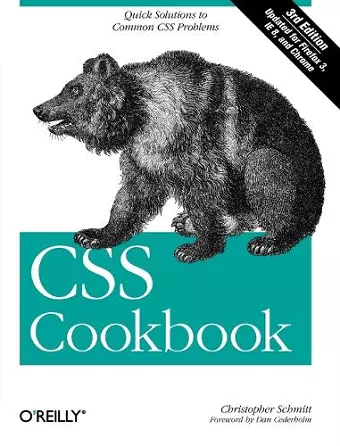 CSS Cookbook 3e cover