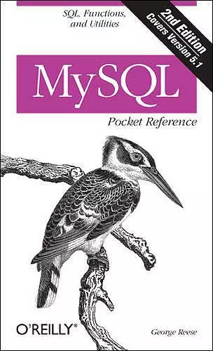 MySQL Pocket Reference 2e cover