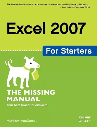 Excel 2007 for Starters cover