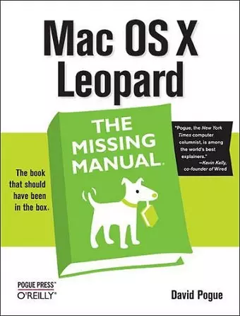 Mac OS X Leopard: The Missing Manual cover