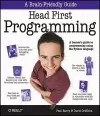 Head First Programming cover