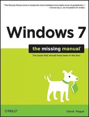 Windows 7: The Missing Manual cover