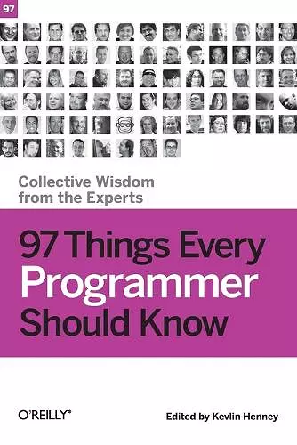 97 Things Every Programmer Should Know cover