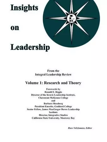 Insights on Leadership, Volume 1 cover