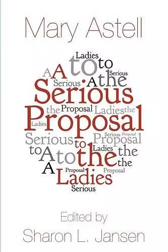 A Serious Proposal to the Ladies cover