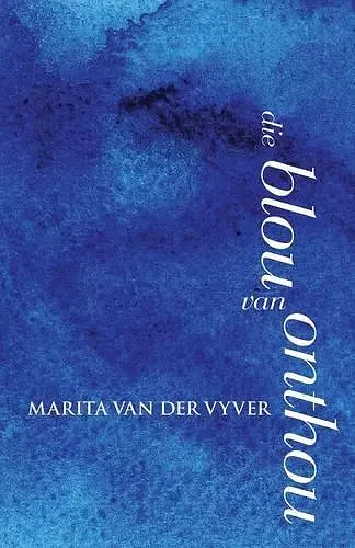 Die blou van onthou cover