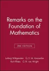 Remarks on the Foundation of Mathematics cover