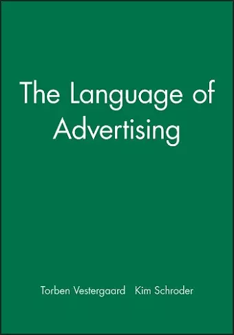 The Language of Advertising cover