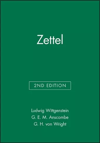 Zettel cover