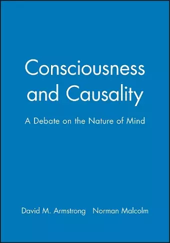 Consciousness and Causality cover