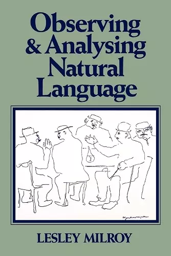 Observing and Analysing Natural Language cover