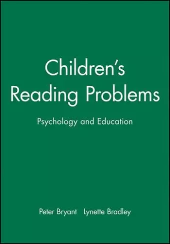 Children's Reading Problems cover