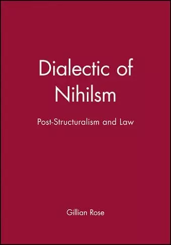 Dialectic of Nihilsm cover