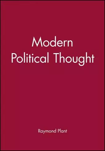 Modern Political Thought cover