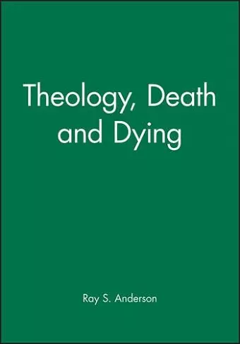 Theology, Death and Dying cover