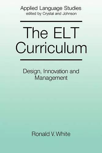 The ELT Curriculum cover