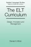 The ELT Curriculum cover