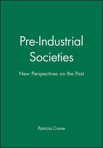 Pre-Industrial Societies cover