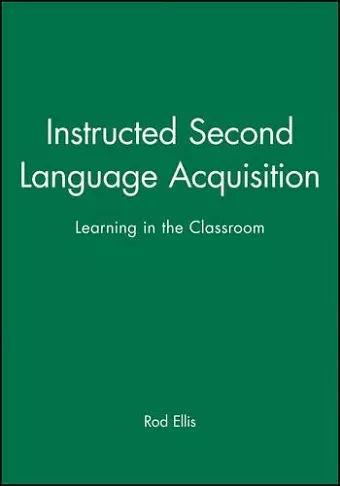 Instructed Second Language Acquisition cover