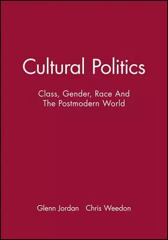 Cultural Politics cover