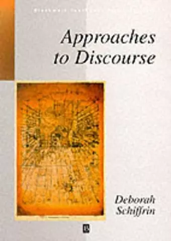 Approaches to Discourse cover