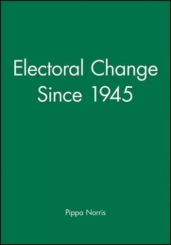 Electoral Change Since 1945 cover