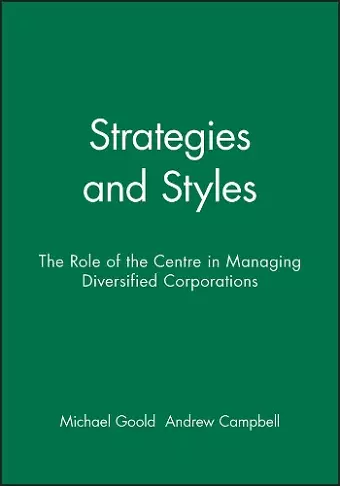 Strategies and Styles cover