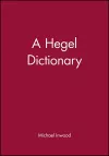 A Hegel Dictionary cover