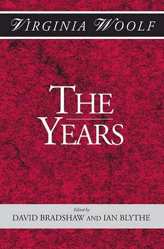 The Years cover