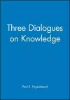 Three Dialogues on Knowledge cover