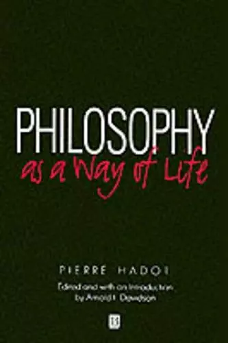 Philosophy as a Way of Life cover