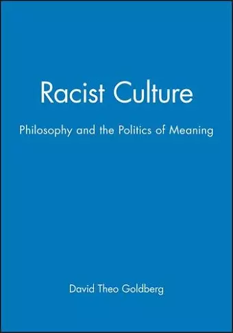 Racist Culture cover