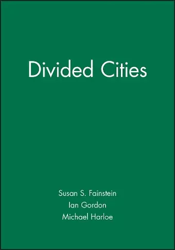 Divided Cities cover