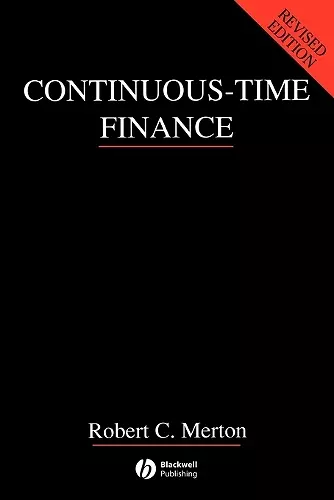 Continuous-Time Finance cover